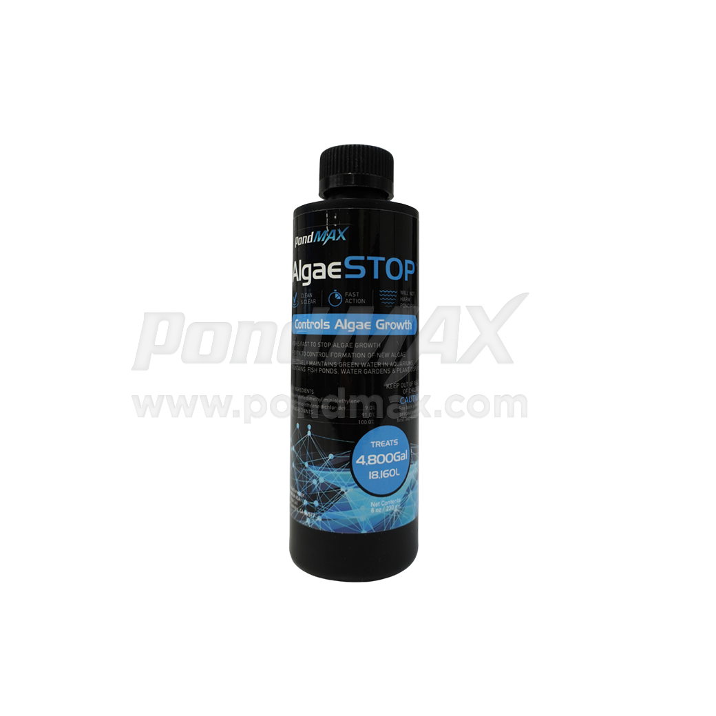 ALGAESTOP controls algae growth