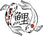 Koi fish illustration with Japanese text on a white background